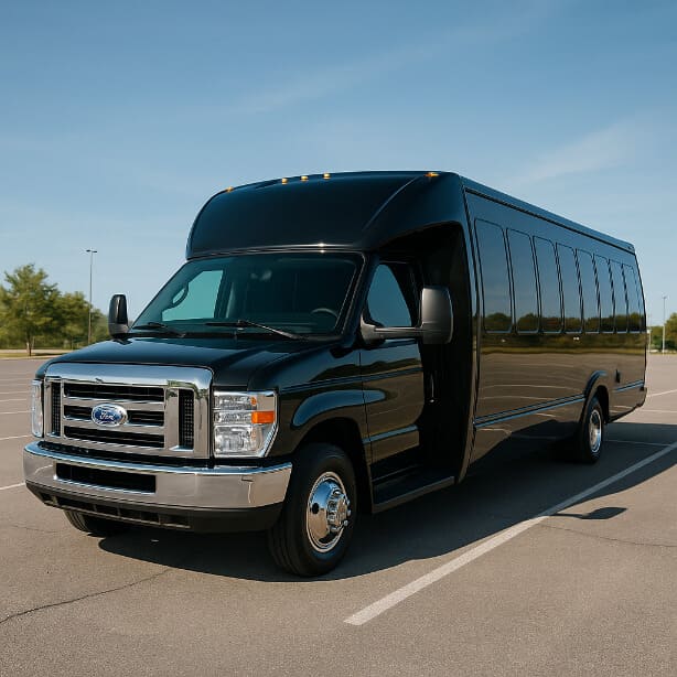 Moreno Valley Shuttle Bus Rentals 18 Passenger Shuttle Bus
