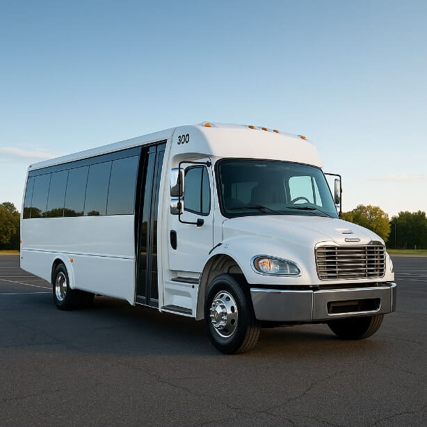 Moreno Valley Shuttle Bus Rentals 25 Passenger Shuttle Bus