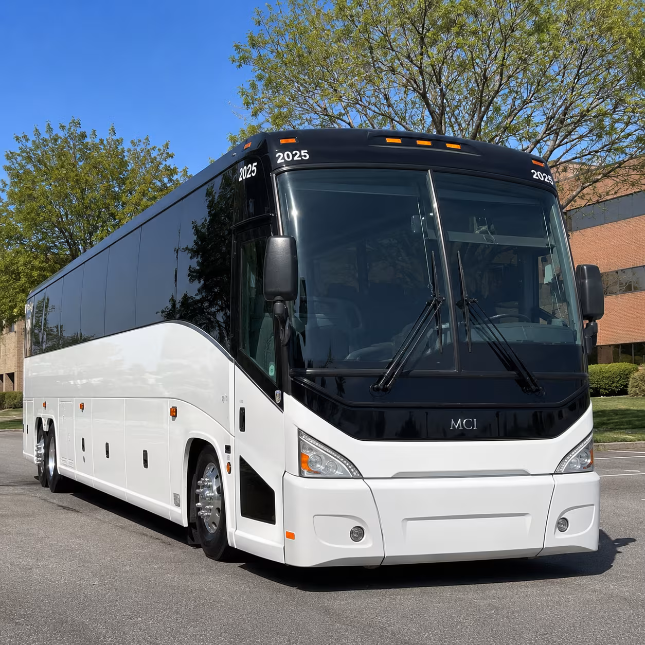moreno valley charter bus services exterior